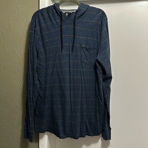 Volcom hooded long sleeve shirt